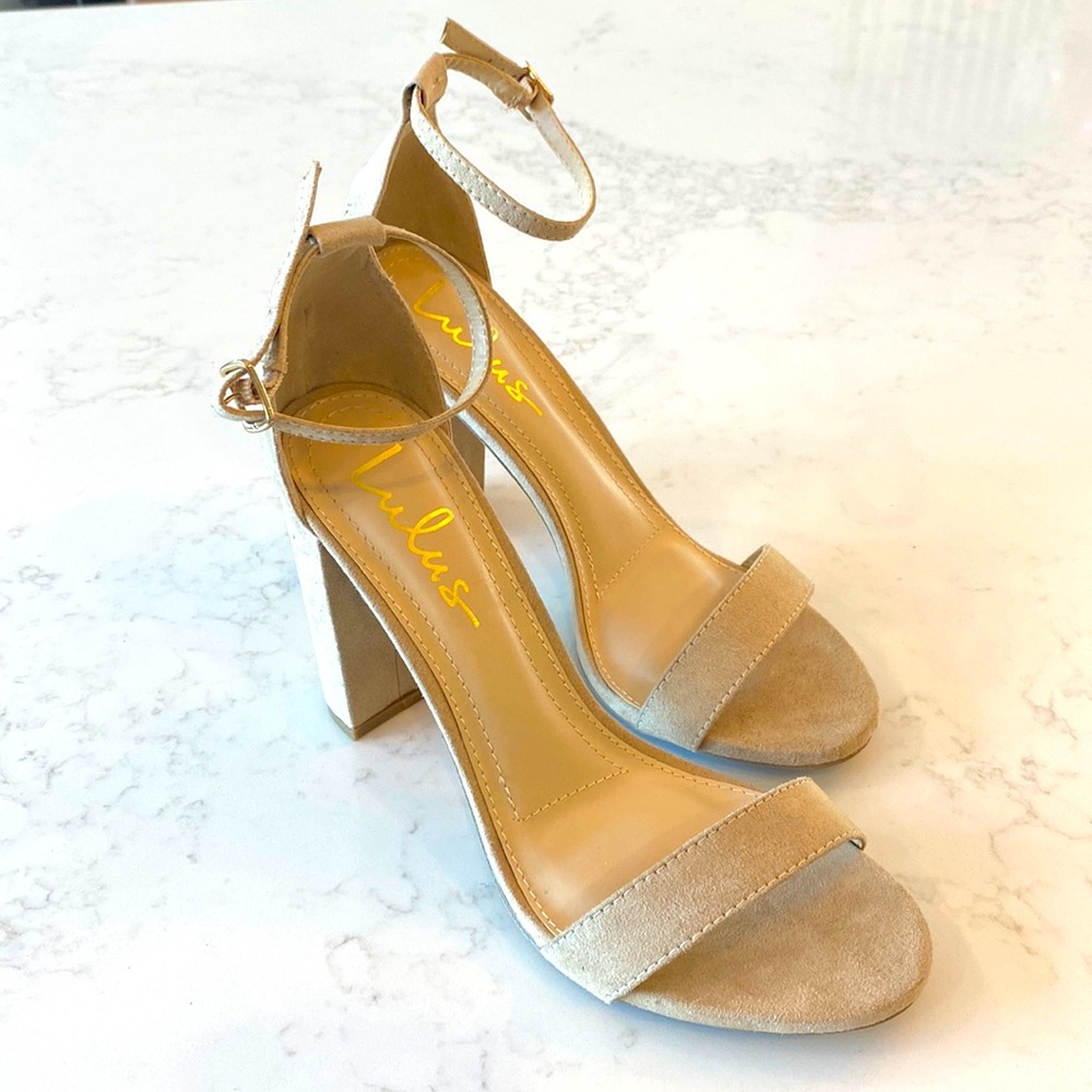 Lulu’s Strappy Heels